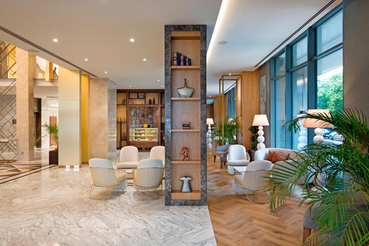 Limak Skopje Luxury Hotel Εξωτερικό φωτογραφία The lobby of the hotel