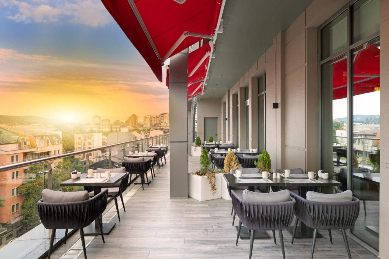 Limak Skopje Luxury Hotel Εξωτερικό φωτογραφία The Terrace